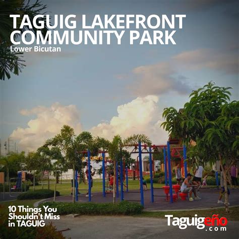 THE BEST Taguig City Parks & Nature Attractions .
